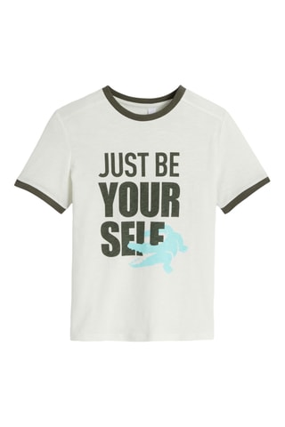 T-shirt - Blanc - Okaïdi
