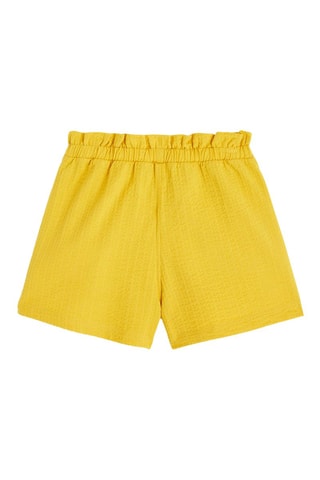 Short taille haute Jaune - Okaïdi