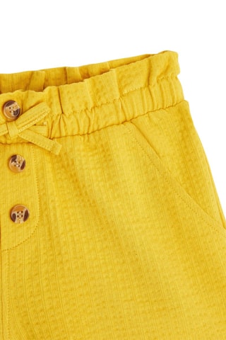 Short taille haute Jaune - Okaïdi