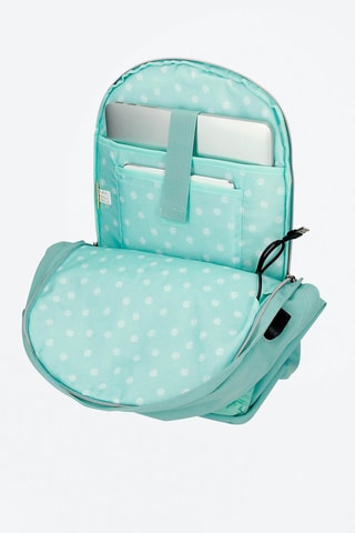 Sac à dos connecté Jane - Turquoise