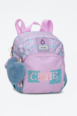 Sac à dos Cute Girl Enso - Violet et bleu