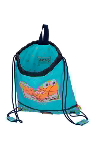 Sac à goûter Enso Basket Family Turquoise