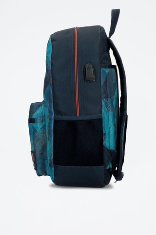 Sac à dos Try Harder Turquoise et noir