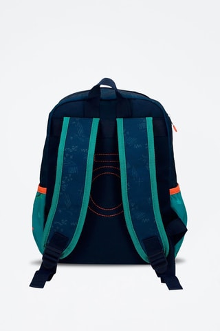 Sac à dos Enso Dino Artist - Bleu marine et bleu canard