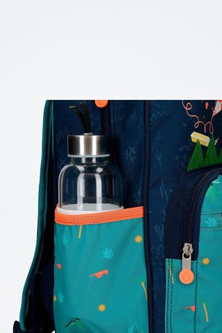 Sac à dos Enso Dino Artist - Bleu marine et bleu canard