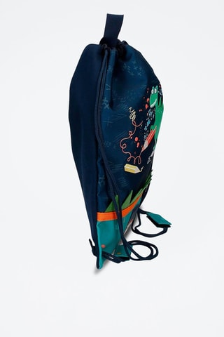 Sac à dos Enso Dino Artist - Bleu marine et bleu canard