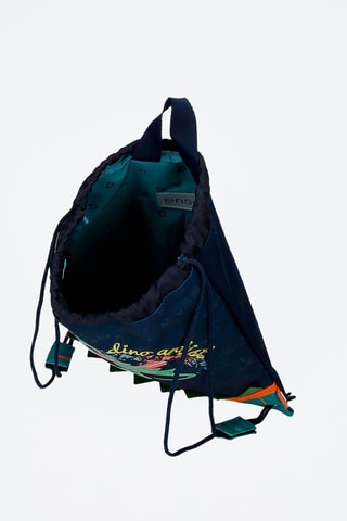 Sac à dos Enso Dino Artist - Bleu marine et bleu canard
