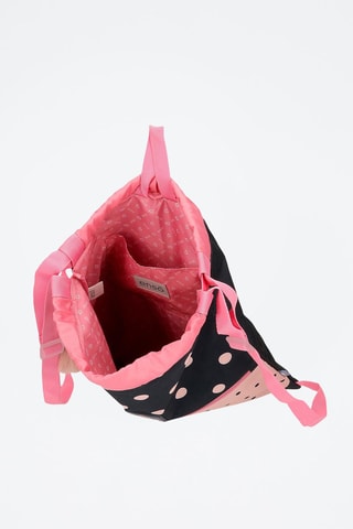 Sac de gym Friends Together Bleu foncé et rose