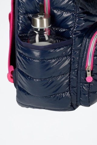 Sac à dos Make a wish - Bleu marine et fuchsia