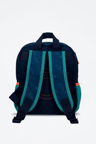 Sac à dos Enso Dino Artist - Bleu marine et bleu canard