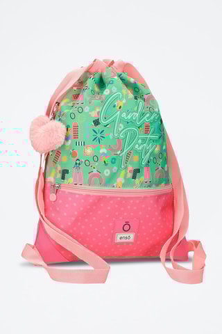Sac de gym Garden Party - Vert