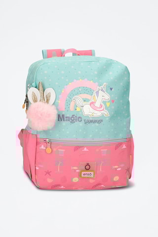 Sac à dos Magic Summer - Turquoise et rose