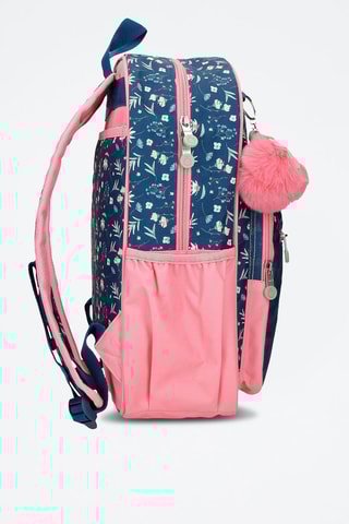 Sac à dos Ciao Bella - Bleu marine et rose