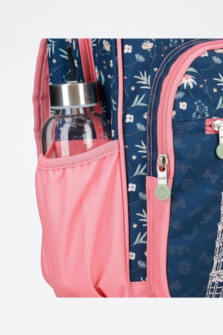 Sac à dos Ciao Bella - Bleu marine et rose
