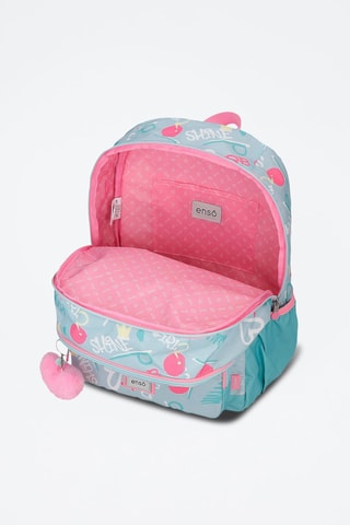 Sac à dos Little Urban Queen - Bleu et rose