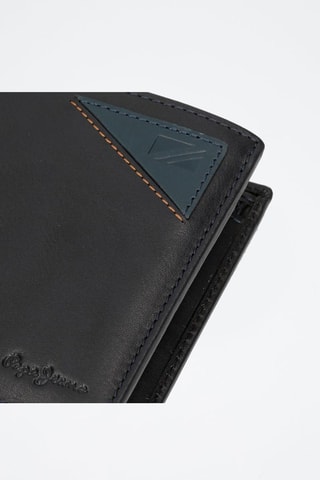 Porte-cartes en cuir Striking - Bleu marine