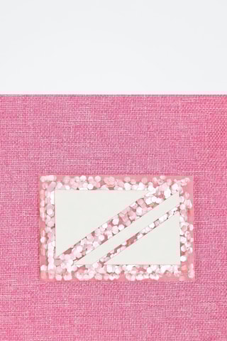 Pochette Luna - Fuchsia chiné