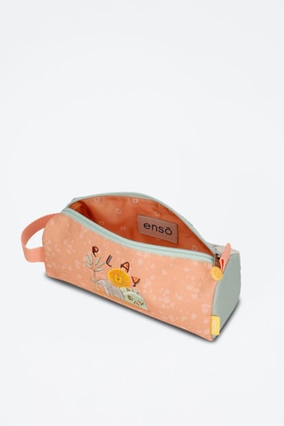 Trousse Play all day - Bleu et orange clair