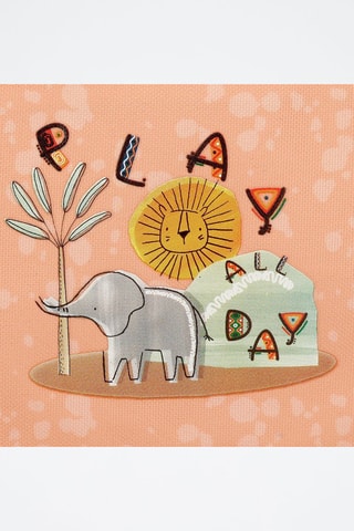 Trousse Play all day - Bleu et orange clair