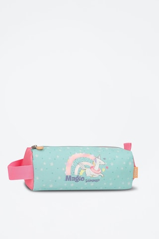 Trousse Magic Summer - Turquoise et rose
