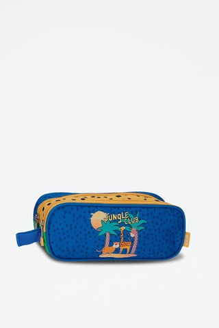 Trousse Jungle club Rouge et bleu
