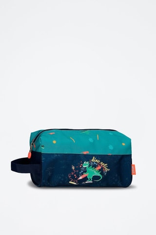 Trousse de toilette Dino artist - Bleu