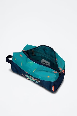 Trousse de toilette Dino artist - Bleu