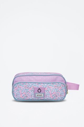 Trousse Cute Girl Enso - Violet et bleu