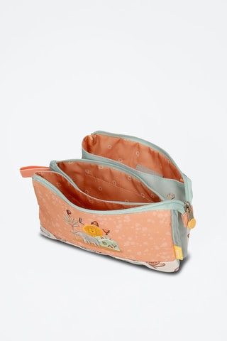 Trousse Play all day - Bleu et orange clair
