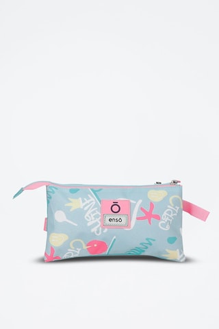 Trousse Little Urban Queen - Bleu et rose