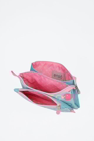 Trousse Little Urban Queen - Bleu et rose