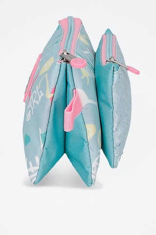 Trousse Little Urban Queen - Bleu et rose