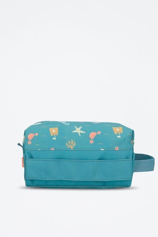 Trousse de toilette Crab - Bleu canard