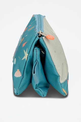 Trousse Crab - Bleu canard