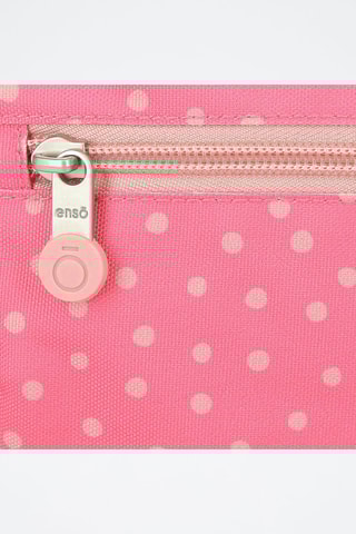 Trousse Garden Party - Vert et rose