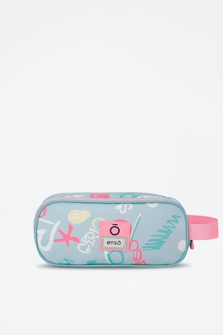 Trousse Little Urban Queen - Bleu et rose