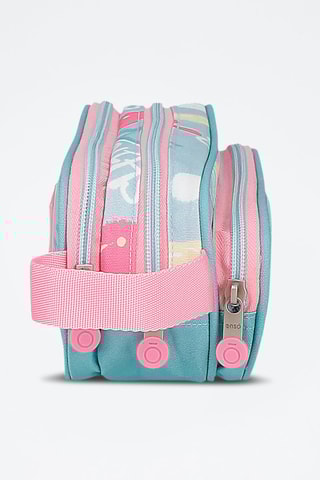 Trousse Little Urban Queen - Bleu et rose