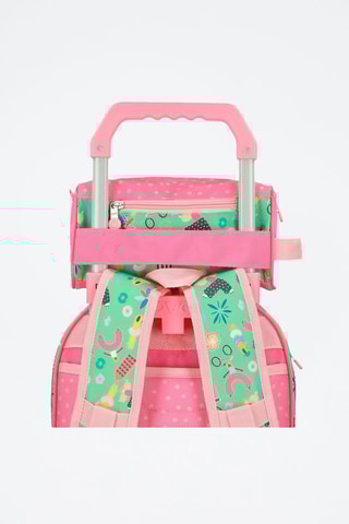 Trousse de toilette Garden Party - Vert et rose