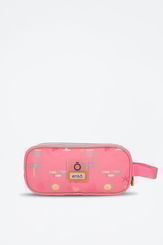 Trousse Magic Summer - Turquoise et rose