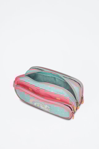 Trousse Magic Summer - Turquoise et rose