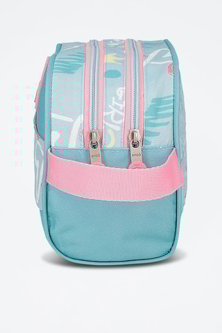 Trousse de toilette Little Urban Queen - Bleu et rose