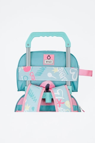 Trousse de toilette Little Urban Queen - Bleu et rose