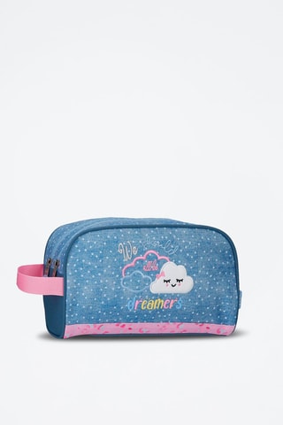 Trousse de toilette Dreamers - Rose et bleu