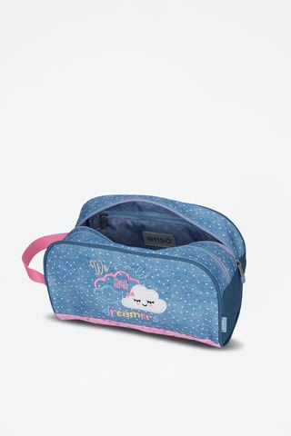 Trousse de toilette Dreamers - Rose et bleu