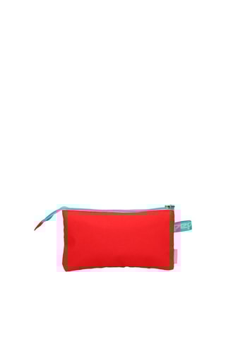 Trousse Cristal - Rouge et turquoise