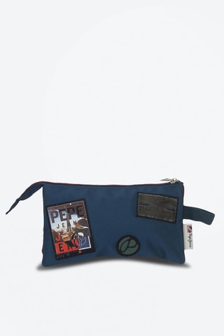 Trousse Chest - Bordeaux et bleu nuit