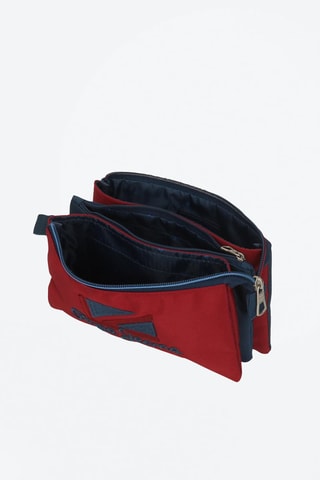Trousse Chest - Bordeaux et bleu nuit