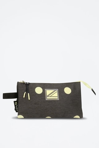 Trousse de toilette Leire - Gris et jaune
