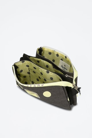 Trousse de toilette Leire - Gris et jaune