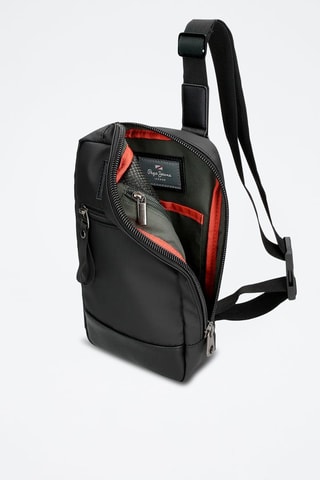 Sac bandoulière Straps - Noir